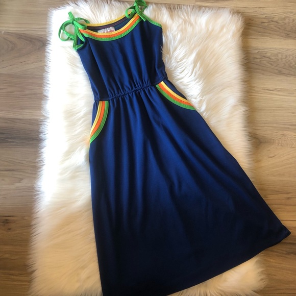 Vintage Dresses & Skirts - Vintage Vicky Vaughn Dress With Pockets and Ties